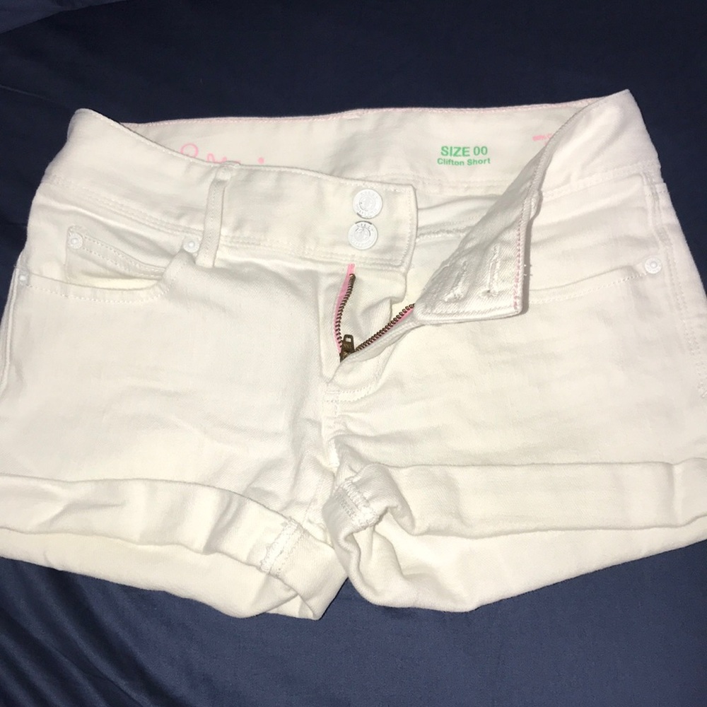White Lilly Pulitzer Shorts